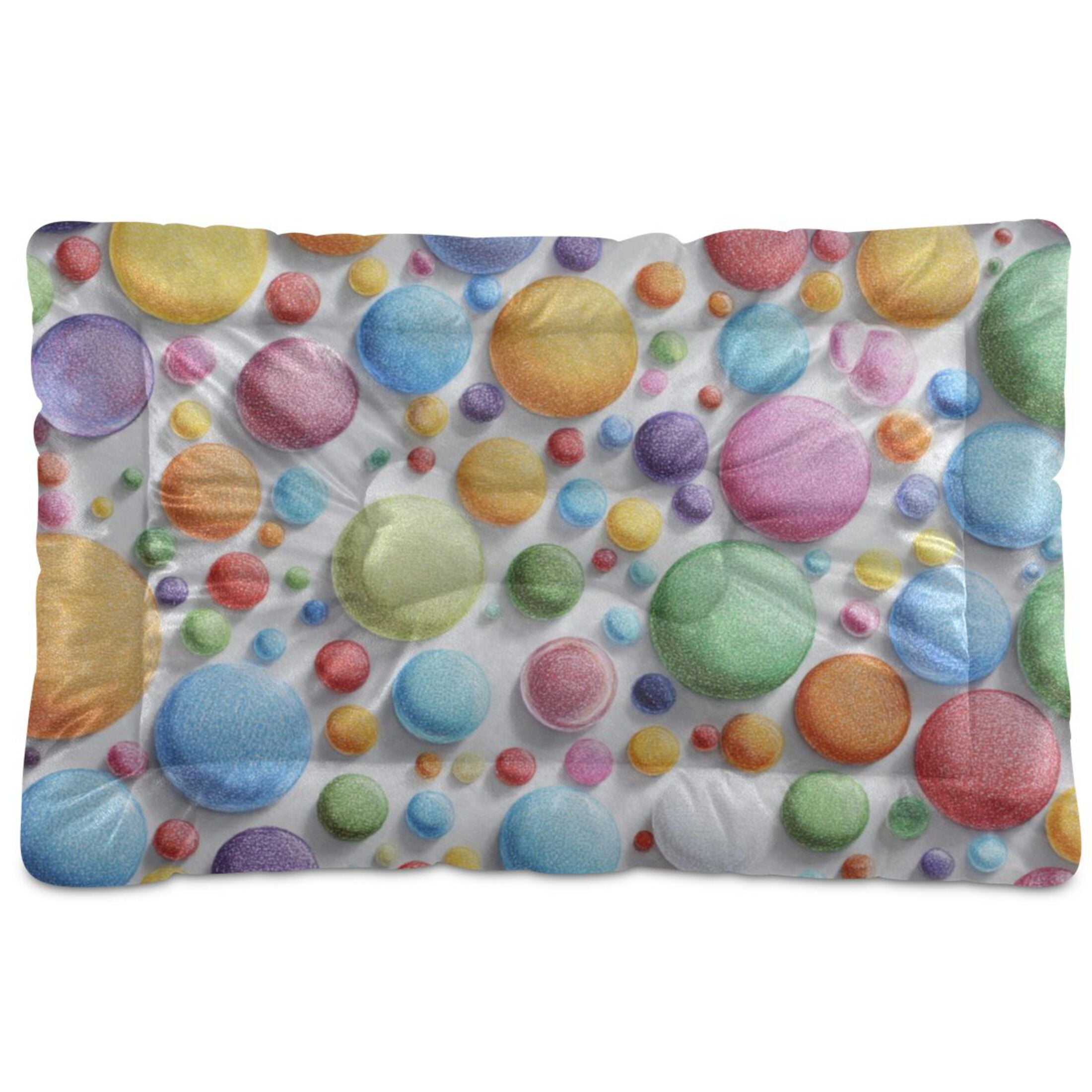 Cozy Mat Pet Bed Indoor Outdoor Warm Soft For Cat Dog Puppy(S/M) Colored Sprinkles