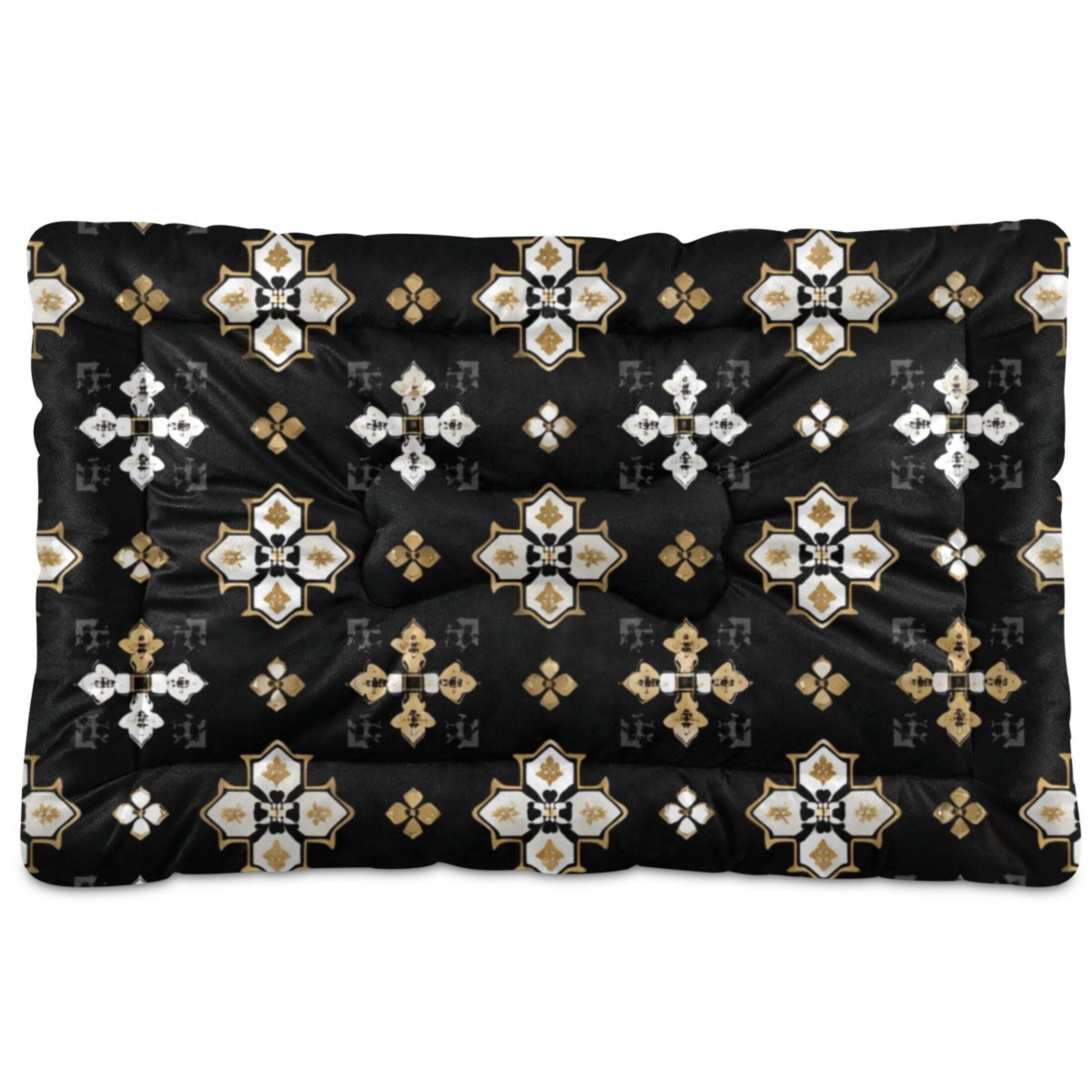 Cozy Mat Pet Bed Indoor Outdoor Warm Soft For Cat Dog Puppy(S/M) Elegant and Intricate Pattern