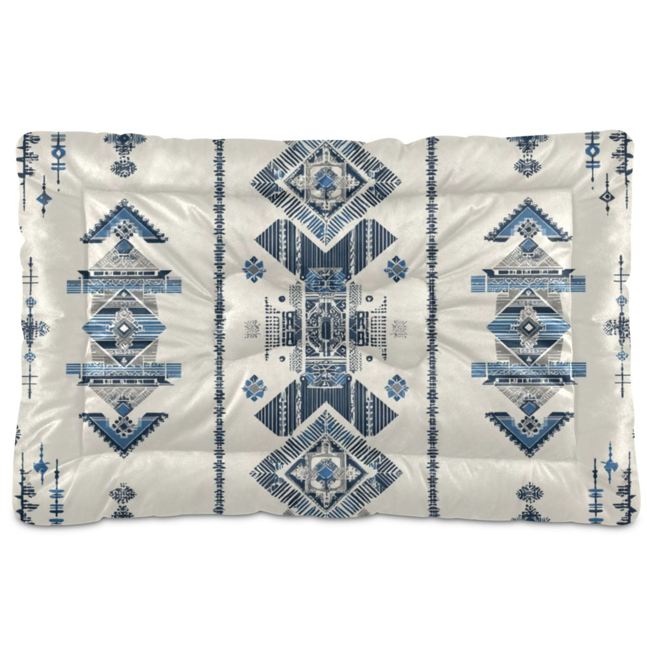 Cozy Mat Pet Bed Indoor Outdoor Warm Soft For Cat Dog Puppy(S/M) Ethnic Exotic