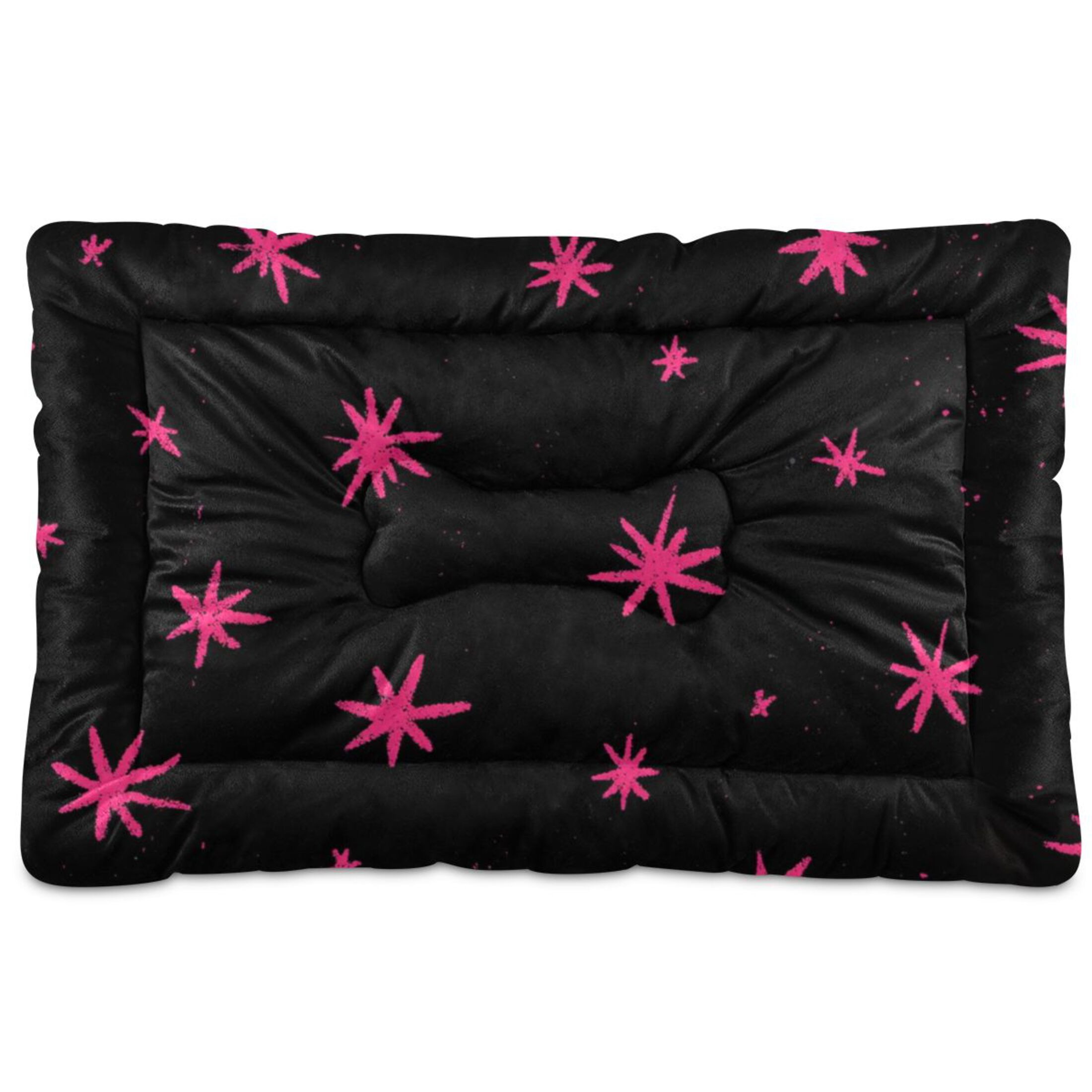 Cozy Mat Pet Bed Indoor Outdoor Warm Soft For Cat Dog Puppy(S/M) Hand-drawn Stars
