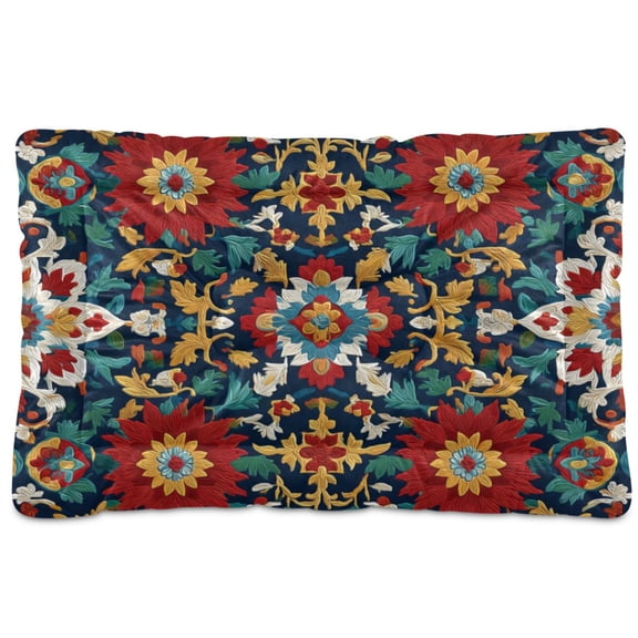 Cozy Mat Pet Bed Indoor Outdoor Warm Soft For Cat Dog Puppy(S/M) Persian Pattern