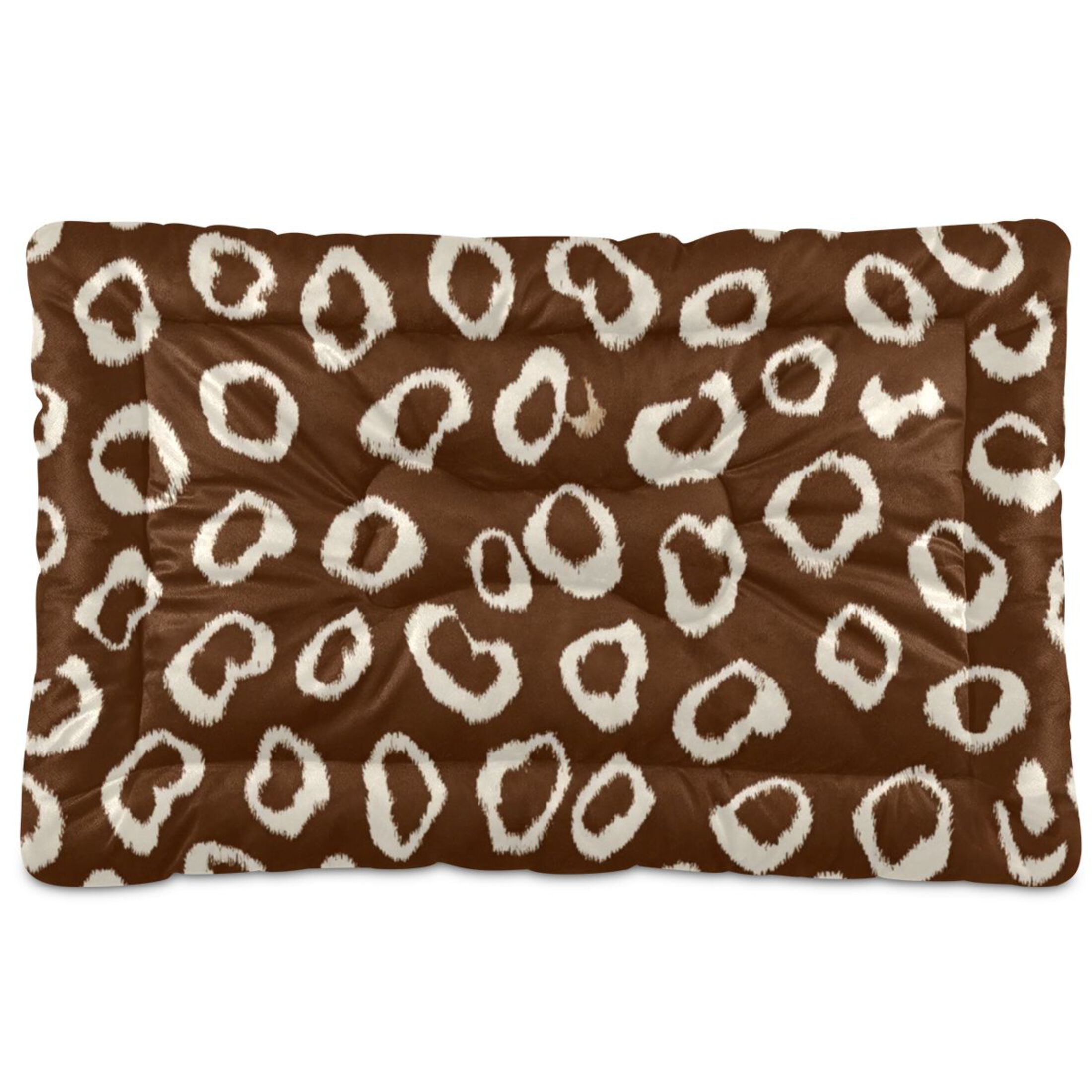 Cozy Mat Pet Bed Indoor Outdoor Warm Soft For Cat Dog Puppy(S/M) Repeating Pattern Design