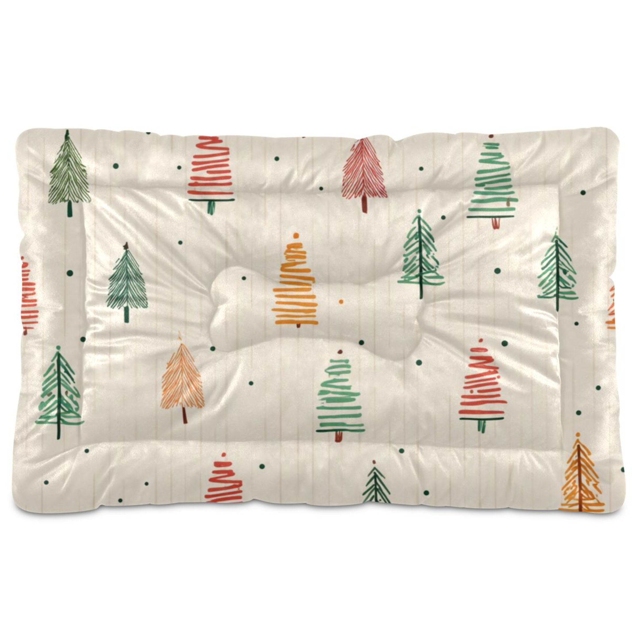 Cozy Mat Pet Bed Indoor Outdoor Warm Soft For Cat Dog Puppy(S/M) Stripes