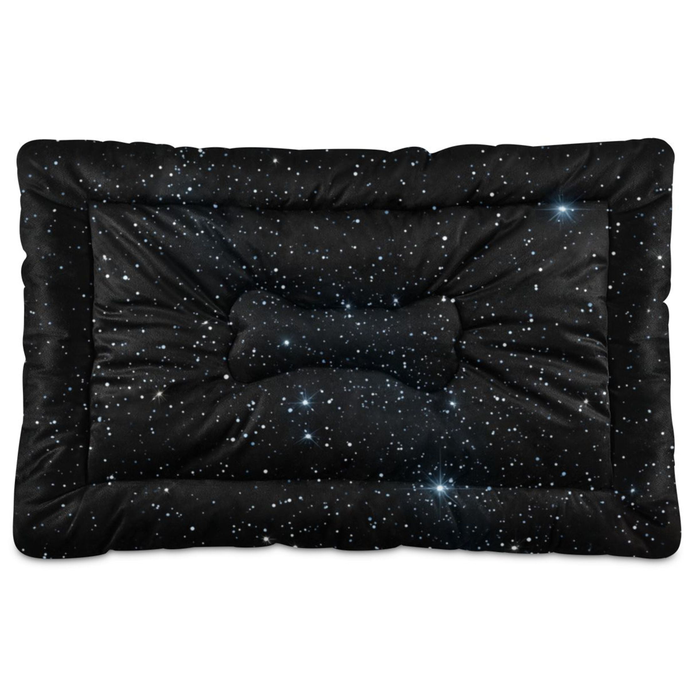 Cozy Mat Pet Bed Indoor Outdoor Warm Soft For Cat Dog Puppy(S/M) Twinkling Stars