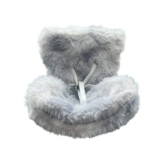 Cozy Miniature Furry Car Chair With Safety Strap For 10-17cm Dolls Display Home Office Vehicle Decors