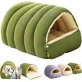 thumbnail image 1 of Cozy Monster Cat Bed, 2026 New Winter Warm Cat Sleeping Bag, with Removable Cushion, Machine Washable Warm Kitty Beds for Indoor Cats & Small Dogs (Green,M), 1 of 8