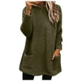 thumbnail image 1 of Cozy Oversized Hoodies for Women Casual Fall Outfits Sweatshirt Loose Fit Pullover Warm Comfortable Streetwear Top, 1 of 6