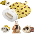 thumbnail image 1 of Cozy Pet Nest for Cats and Dogs, 2025 New Wrap Semienclosed Cat Winter Sleeping Bag, Soft Self Warming Cat Dog Pets Bed for Small Medium,Four Season Universal Washable (A,21.6in*17.7in), 1 of 9