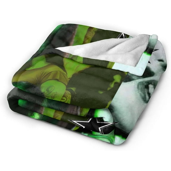 Cozy Plush Blanket for Couch, Warm Throw Type Music O Negative Blanket, Lightweight and Soft Throws Blankets for Sofa Bed Living Room 30x40