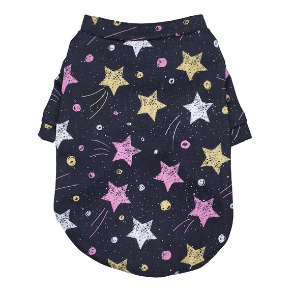 Cozy Plush Cotton Blouse for Puppies - Autumn/Winter Collection