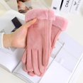 thumbnail image 1 of Cozy Polar Fleece Lined Gloves - Touchscreen Thickened for Winter Commuting, 1 of 12