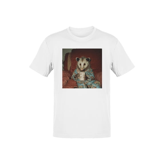 Cozy Possum Pajama Time Men's T-shirt