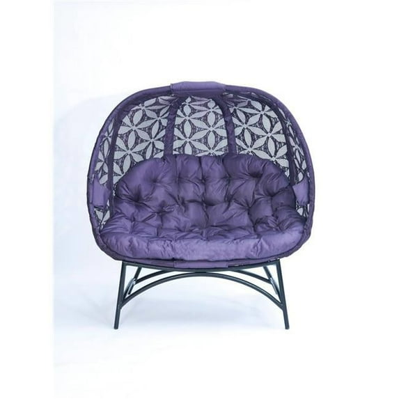 Cozy Pumpkin Loveseat, Purple