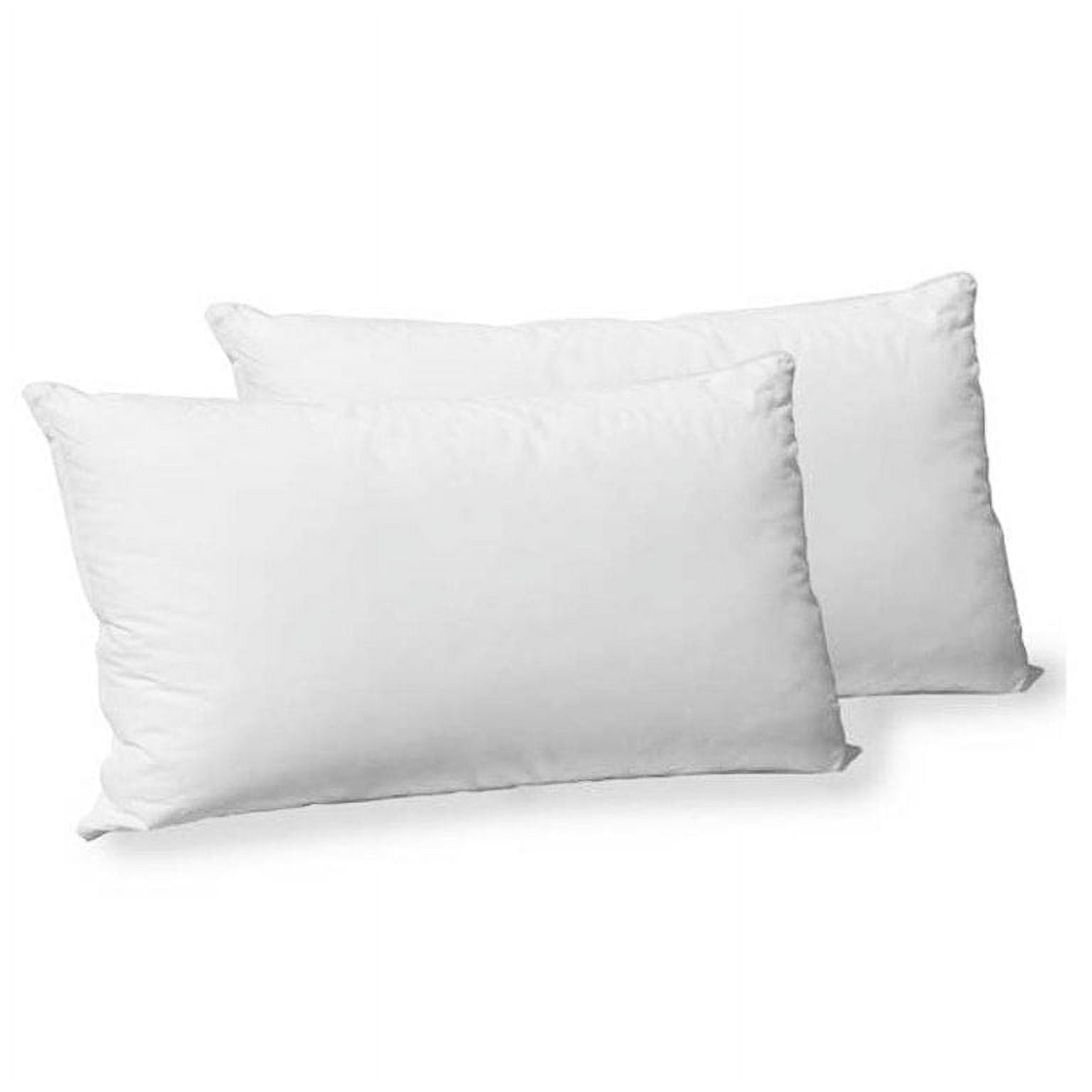 Cozy Quarters Inc Cotton Polyester Gelfilled Kingsize Pillow White Set of 2