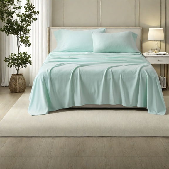 Cozy Queen Sheets And Sheet Sets Polyester Microfleece Modern Home