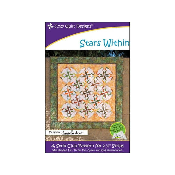 Cozy Quilt Designs Stars Within Ptrn