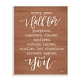 thumbnail image 1 of Cozy Romantic Autumn Quote Brown Seasonal Calligraphy Inspirational Graphic Art Unframed Art Print Wall Art, 1 of 5