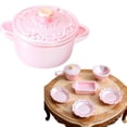 thumbnail image 1 of Cozy Room Decor Accent, Miniature Kitchen Resin Tableware Set For Dollhous, House Ornament, Cottage Figurine, Miniature Decor., 1 of 5