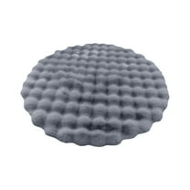 Cozy Round Area Rug for Living Room, Bedroom, and Entryway - Soft Velvety Floor Mat for Home Décor
