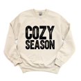 thumbnail image 1 of Cozy Season Bold Distressed - Women's Graphic Sweatshirt, 1 of 12
