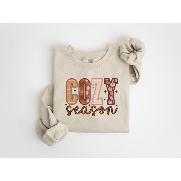 Cozy Season Sweatshirt, Pumpkin Shirt, Fall Shirt, Pumpkin Picking Shirt, Fall Season, Pumpkin Sweater, Thanksgiving Shirt, Fall Season