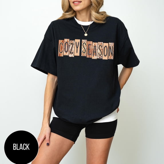 Cozy Season T Shirt, Retro Fall Shirt, Get Cozy T Shirt, Womens Fall Shirt, Fall Graphic Tee, Women Fall Shirt, Shirt Weather SWEATSHIRT All Size S-5XL