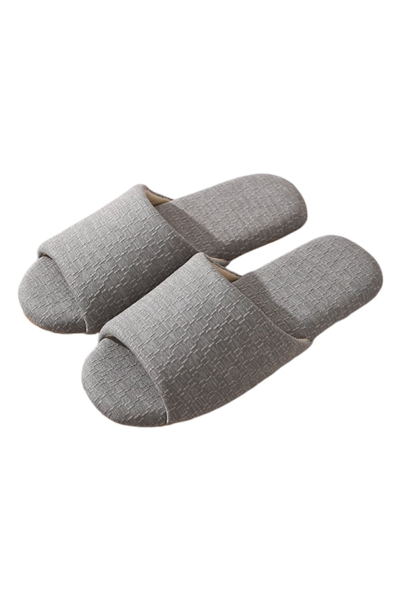 Cozy Slippers for Women Fuzzy Warm House Comfort Comfortable Women's Slippers Open Toe Design For Year Round Use Soft Sole Indoor Shoes Quiet Footwear For Couples Ideal For Relaxation And Leisure