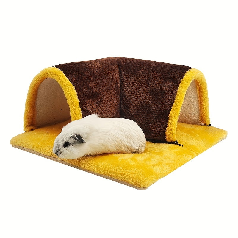 Cozy Small Pet Corner Channel 3Color Fleece Bed for Hamsters