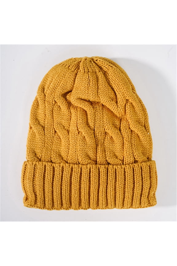Cozy Solid Color Thick Warm Knitted Hat For Fall And Winter Mens Cold Weather Hats Winter Windproof Hat Mens Fuzzy Hat Trappers with Strap Thermal Retention Hat Flannel Christmas Hat Winter Trapper
