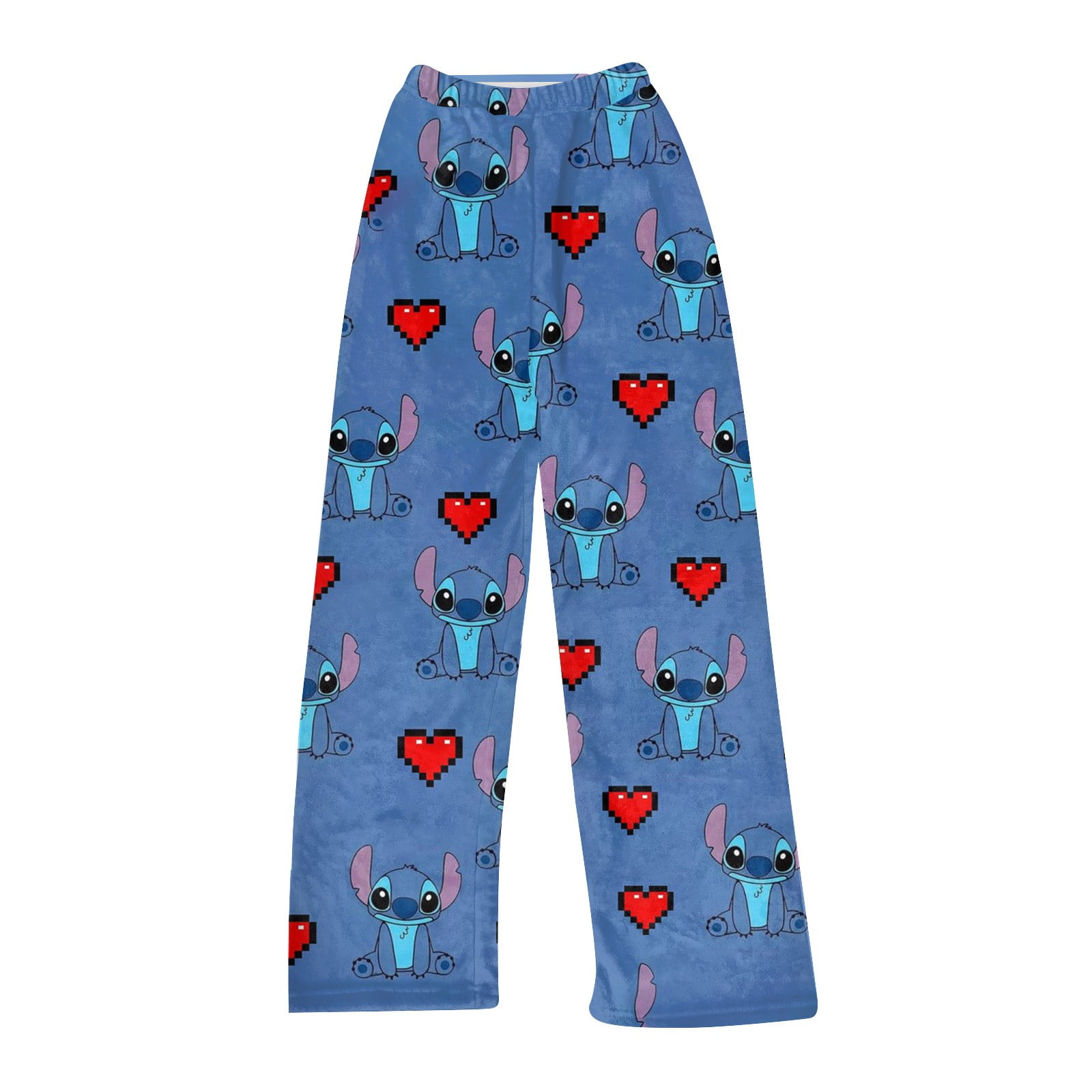 printed flannel pants