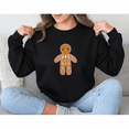 thumbnail image 1 of Cozy Sweater Cookie Gingerbread Holiday Baking Festive Pattern Sweatshirt, up to size 5XL, 1 of 2