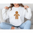 thumbnail image 1 of Cozy Sweater Cookie Gingerbread Holiday Baking Festive Pattern Sweatshirt, up to size 5XL, 1 of 2