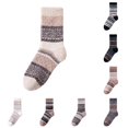 thumbnail image 1 of Cozy Thermal Winter Socks For Women Men Lined Thick Warm Crew Ankle Indoor Outdoor Casual Home Sock, 1 of 4