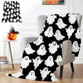 thumbnail image 1 of Cozy Throw Blanket Halloween Ghost Halloween Printed Blanket Lunch Break Blanket Sofa Blanket Office Blanket Holiday Gifts, 1 of 8