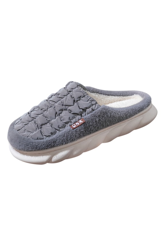 Cozy Warm Slippers for Women Fuzzy Fluffy House Shoes Couple Women's Winter Indoor Home Plus Velvet Warm Thick Bottom Non Slippers