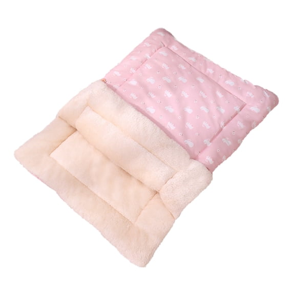 Cozy Winter Cat Sleeping Bag with Soft Pet Mat Indoor Self Warming Bed for Feline Comfort