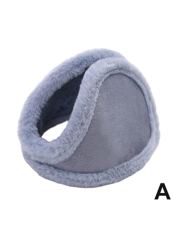 Cozy Winter Ear Muffs for Men Women, Warm Thermal Headband Ear Protector, Lightweight Outdoor Noise Reduction for Skiing Hiking