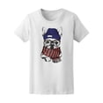 thumbnail image 1 of Cozy Winter French Bulldog Dog T-Shirt Women -Image by Shutterstock, Female Small, 1 of 2