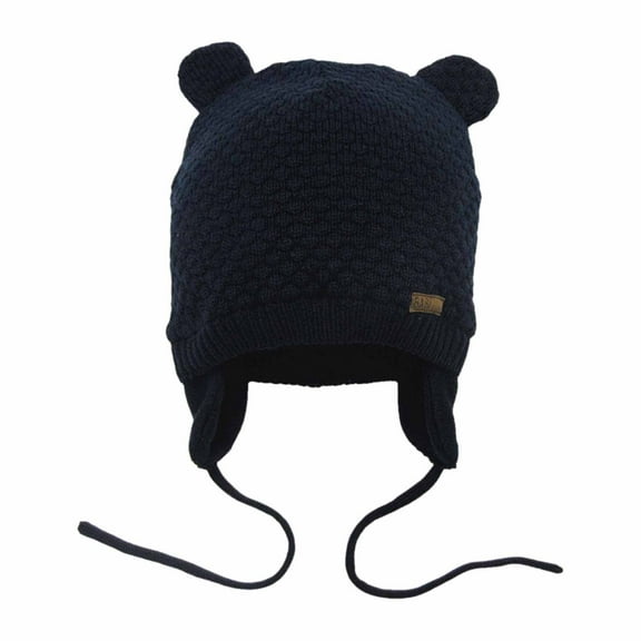 Cozy Winter Hooded Scarf Hat for Children Soft Knit with Neck Warmer for Cold Weather Outdoor Play