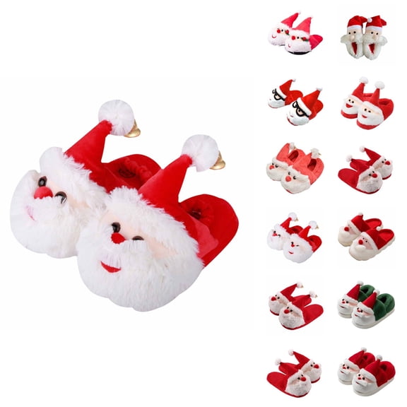 Cozy Winter Slippers For Girls Indoor Shoes With Sole Festive Footwear For Kids And Toddlers Soft Comfortable Warm Childrens Room Booties