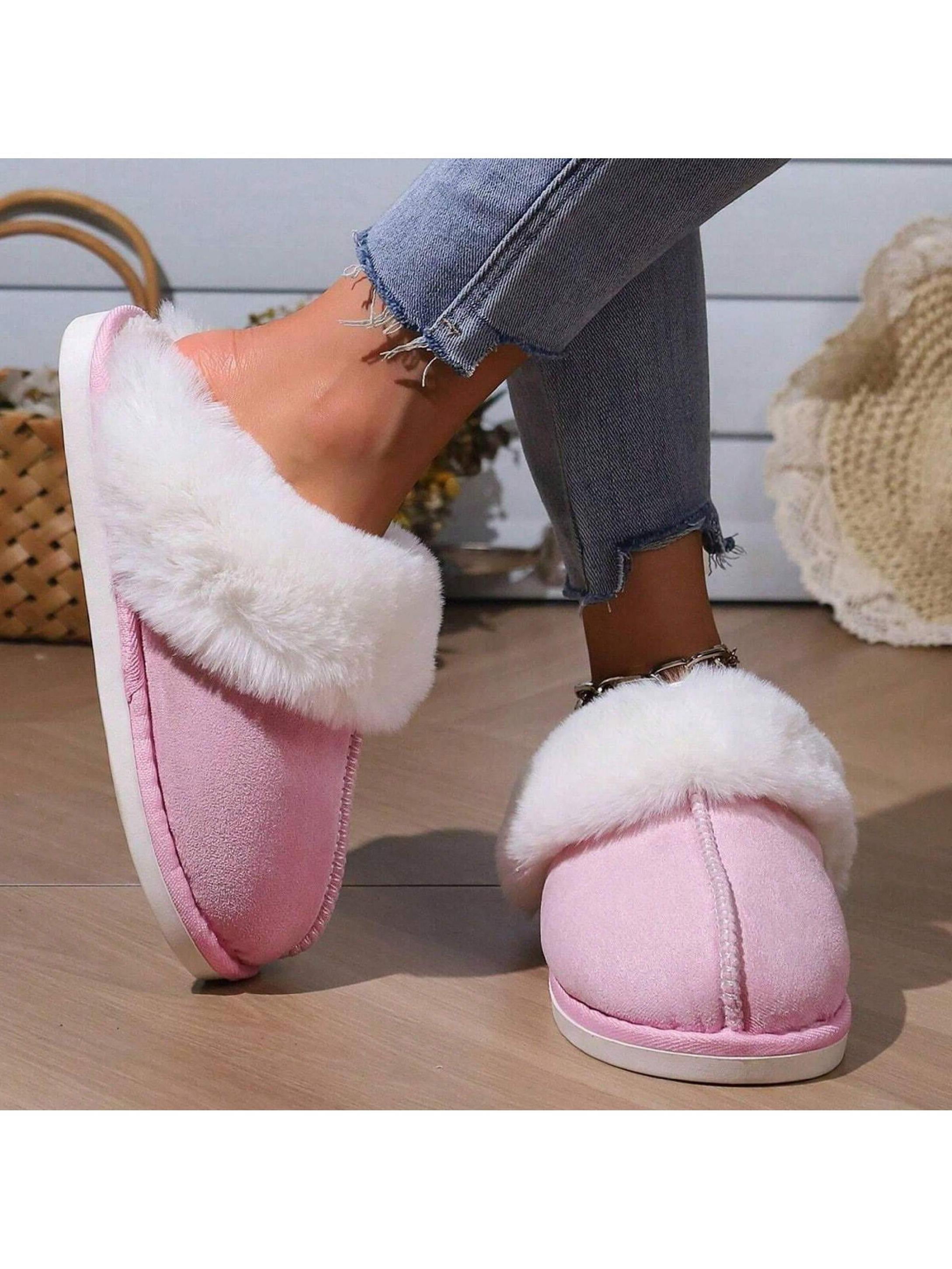 Cozy Women's Slip-On Moccasin with Non-Slip Platform for Winter Comfort ...