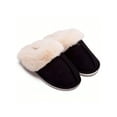 thumbnail image 1 of Cozy Women's Slip-On Moccasins with Non-Slip Platform - Soft Plush Fleece Warm House Slippers for Winter Home Comfort (Shoes 2026), 1 of 7