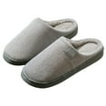 thumbnail image 1 of Cozy Women's Slippers for Comfortable Home Use Durable -on Indoor Footwear for Couples Ideal for Autumn and Winter Relaxation, 1 of 4