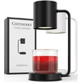 thumbnail image 1 of CozyBerry Querencia Candle Warmer, Compatible with Yankee Candle Large Jar, Metal, Candle Lamp, 110-120V, Dimmable Candle Melter, Candle Warmer Lamp, Small & Large Size Jar Candles (Black), 1 of 1