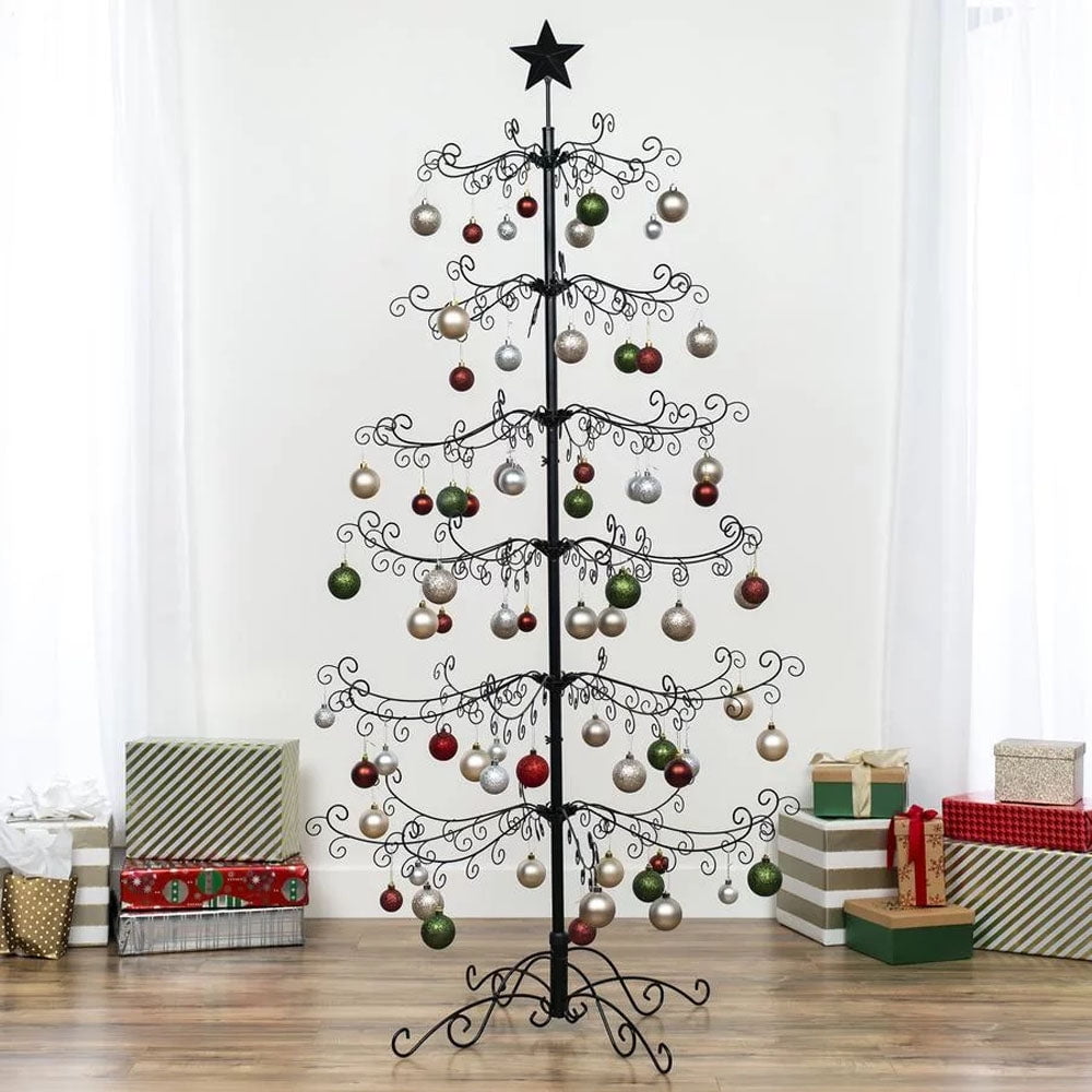 Wrought iron christmas tree deals