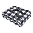 thumbnail image 1 of CozyBox Electric 12V Heated Fleece Car Plaid Blanket With Controller For Timer & Heat Levels Travel Blanket, 1 of 4
