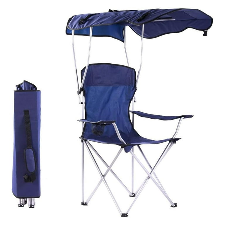 Portable chairs with canopy sale