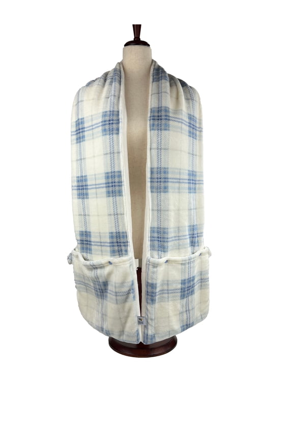 CozyCarry Recycled Fleece Scarf - 6 pockets - 4 Colors Available