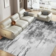 thumbnail image 1 of CozyDesg 8'x10' Area Rugs,Gray Stripe Living Room Rugs, Modern Abstract Throw Plush Rugs Washable Rugs Carpet for Bedroom Dining Room, 1 of 8