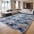 thumbnail image 1 of Cozydesg 9ftx12ft Large Area Rugs,Shag Fluffy Rugs for Living Room Bedroom, Modern Indoor Floor Rugs Soft Carpet Home Decro,Light Blue, 1 of 7